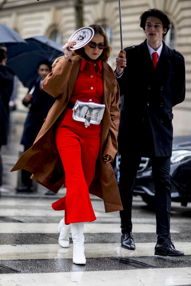 Moda uliczna podczas Paris Fashion Week jesień-zima 2018/2019