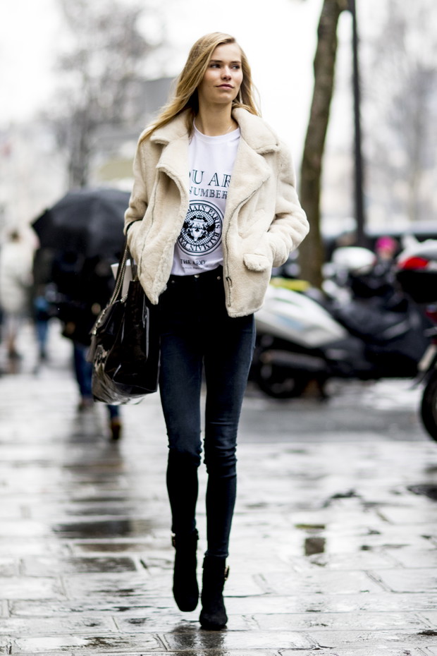 Moda uliczna podczas Paris Fashion Week jesień-zima 2018/2019