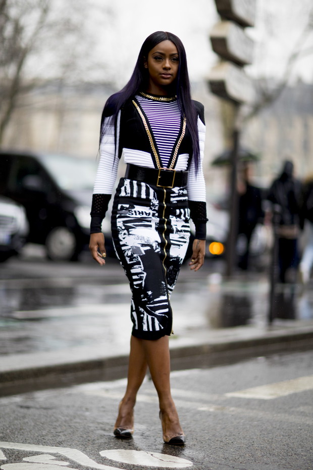 Moda uliczna podczas Paris Fashion Week jesień-zima 2018/2019