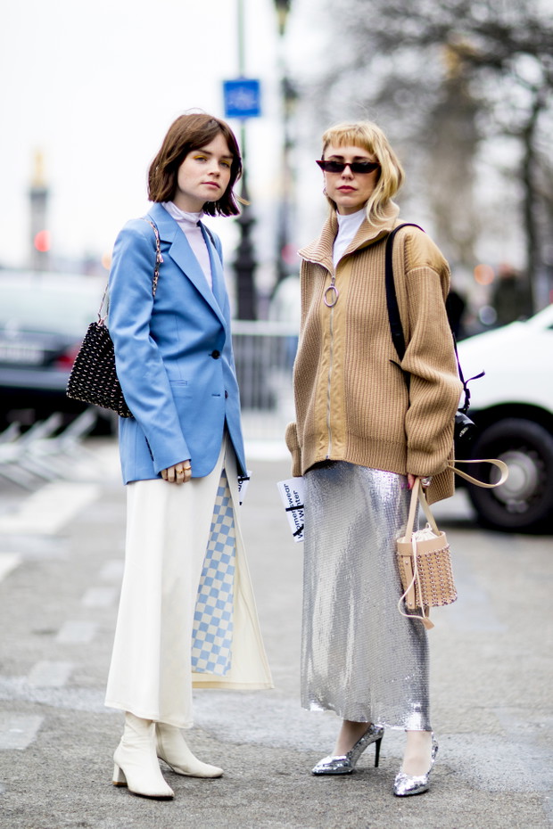 Moda uliczna podczas Paris Fashion Week jesień-zima 2018/2019
