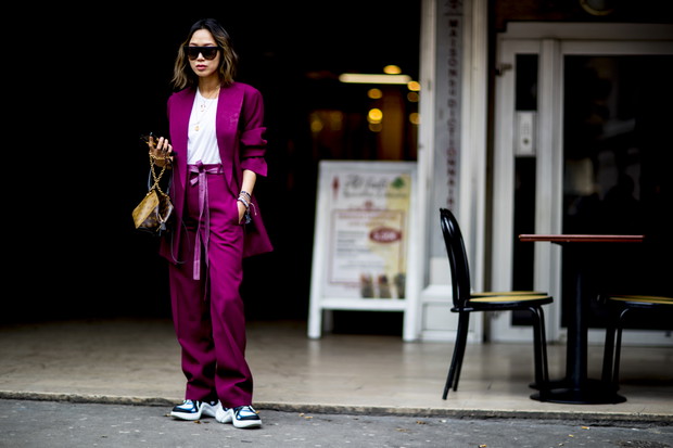 Moda uliczna podczas Paris Fashion Week jesień-zima 2018/2019