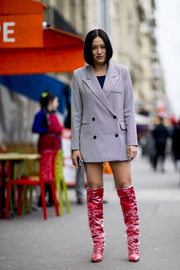 Moda uliczna podczas Paris Fashion Week jesień-zima 2018/2019