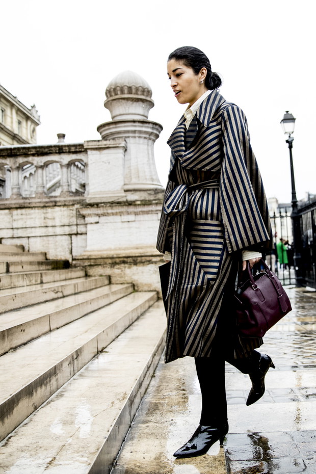 Moda uliczna podczas Paris Fashion Week jesień-zima 2018/2019