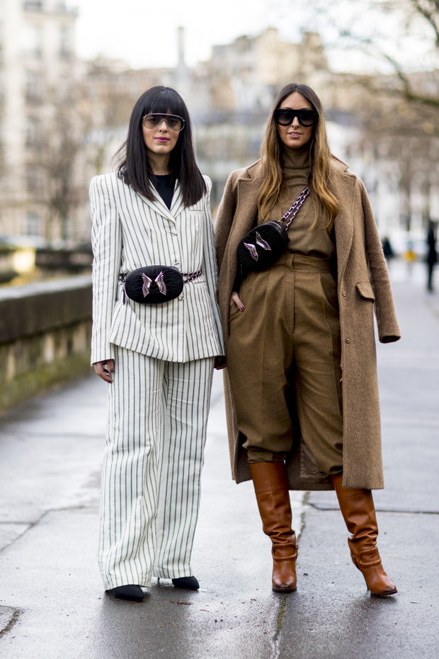 Moda uliczna podczas Paris Fashion Week jesień-zima 2018/2019