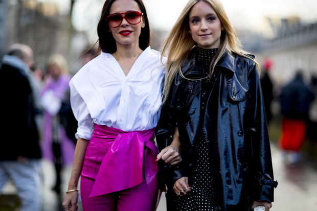 Moda uliczna podczas Paris Fashion Week jesień-zima 2018/2019