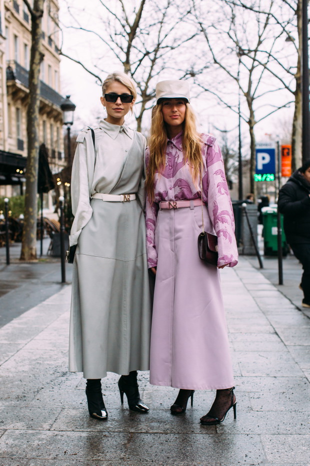 Moda uliczna podczas Paris Fashion Week jesień-zima 2018/2019