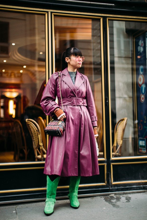 Moda uliczna podczas Paris Fashion Week jesień-zima 2018/2019