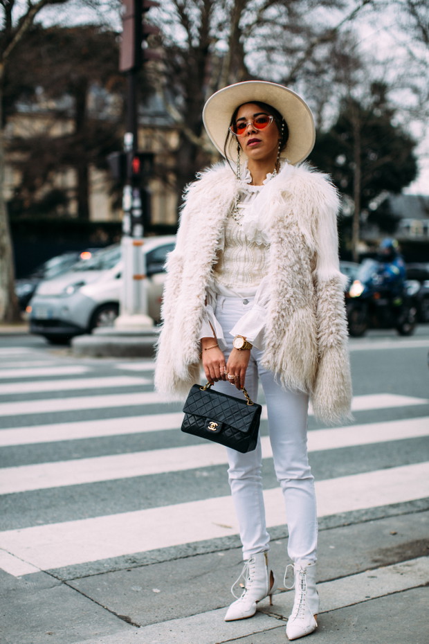 Moda uliczna podczas Paris Fashion Week jesień-zima 2018/2019