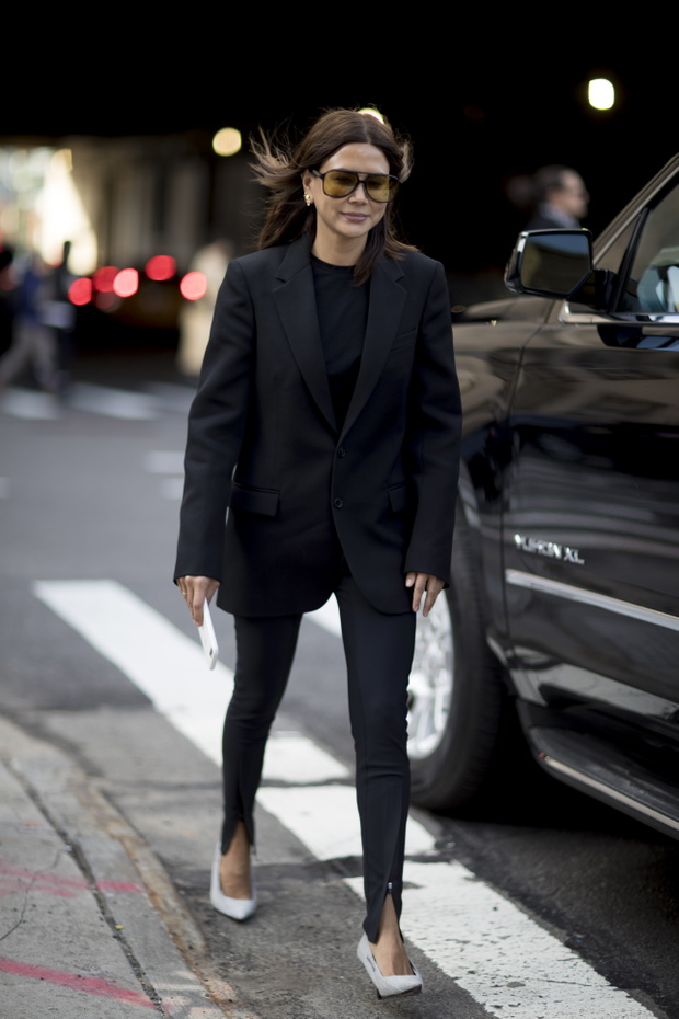 Moda uliczna na New York Fashion Week