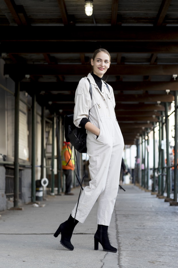 Moda uliczna na New York Fashion Week