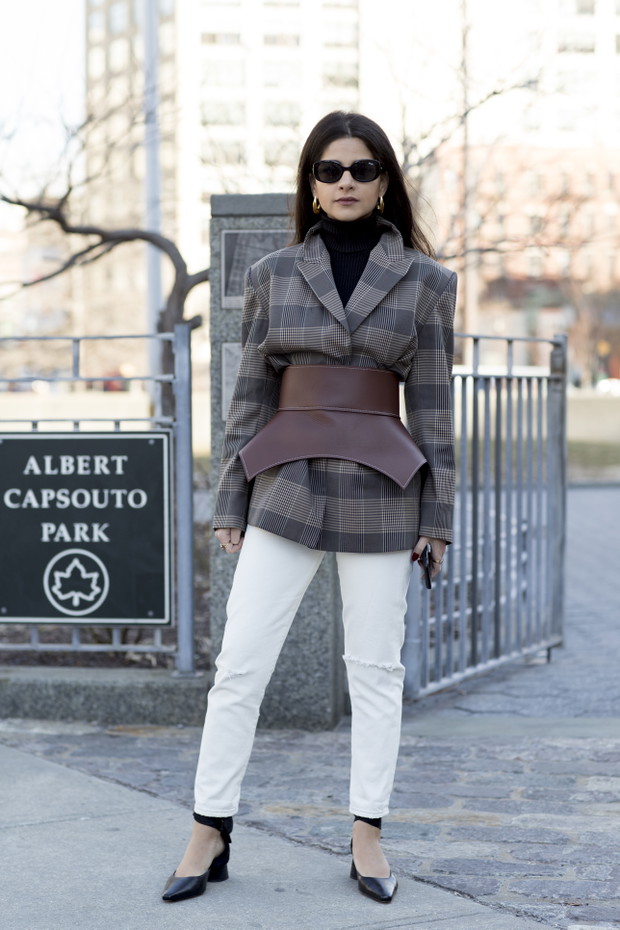 Moda uliczna na New York Fashion Week