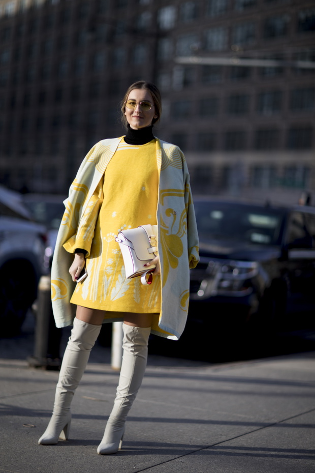 Moda uliczna na New York Fashion Week