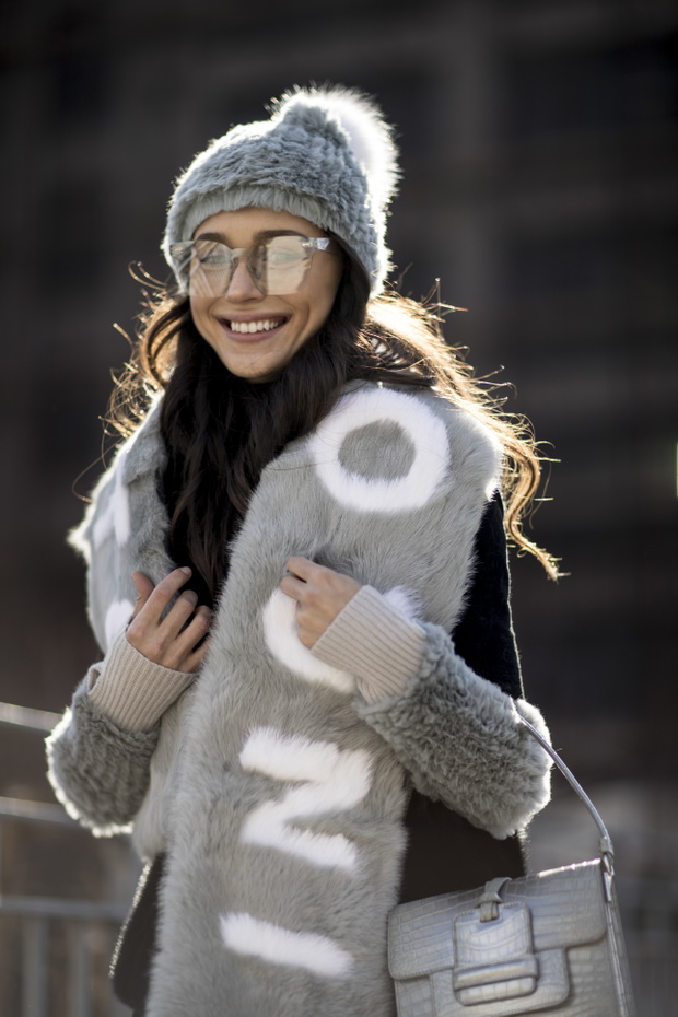 Moda uliczna na New York Fashion Week