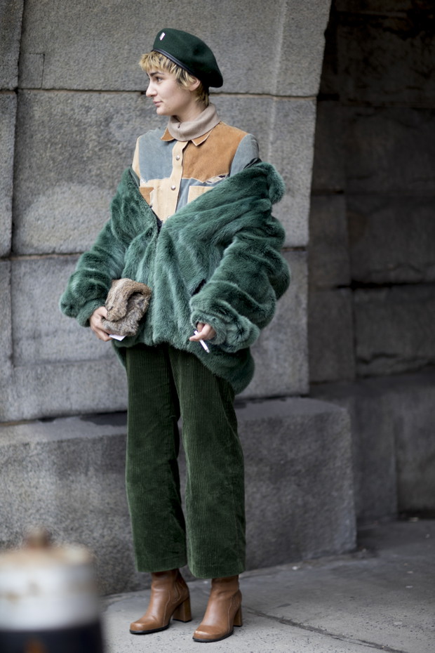 Moda uliczna na New York Fashion Week