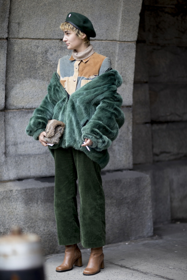 Moda uliczna na New York Fashion Week