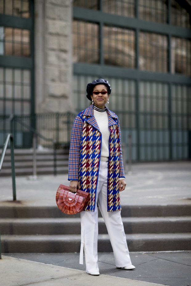 Moda uliczna na New York Fashion Week