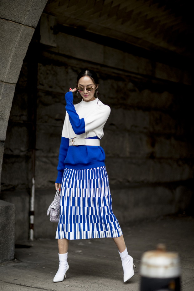 Moda uliczna na New York Fashion Week