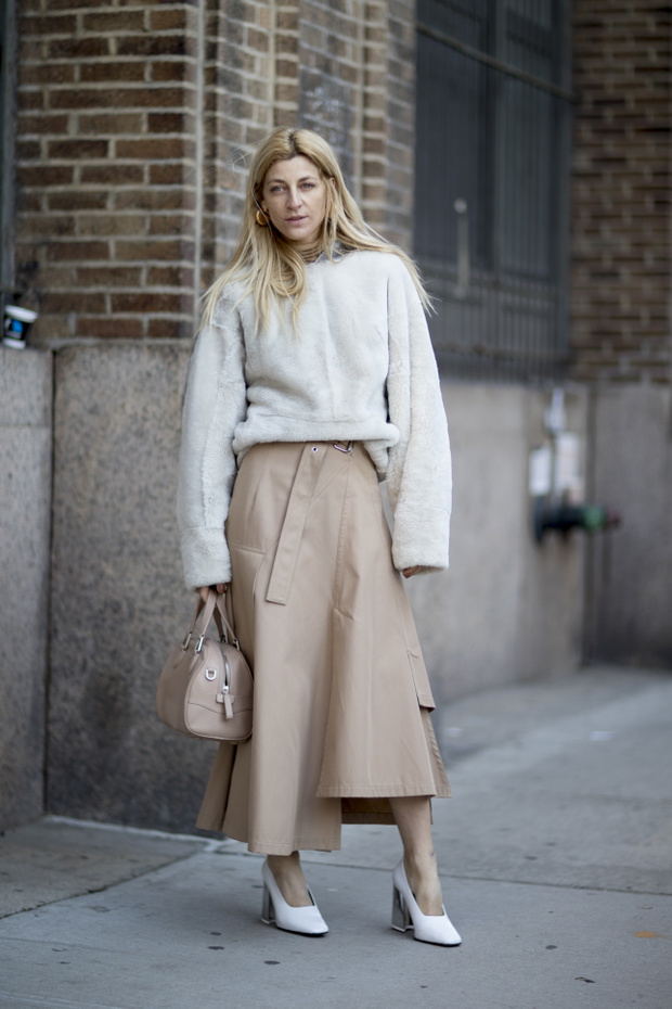 Moda uliczna na New York Fashion Week
