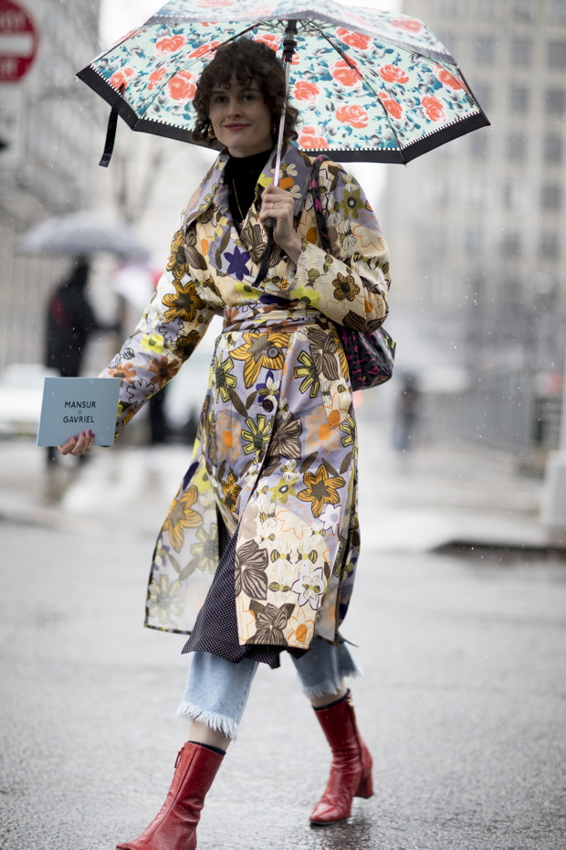 Moda uliczna na New York Fashion Week