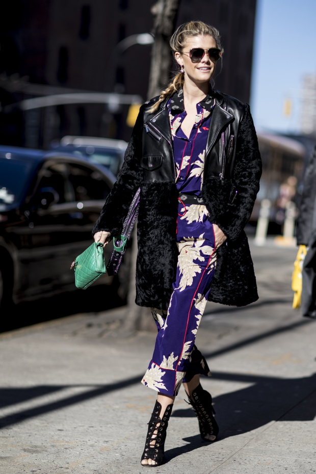 Moda uliczna na New York Fashion Week