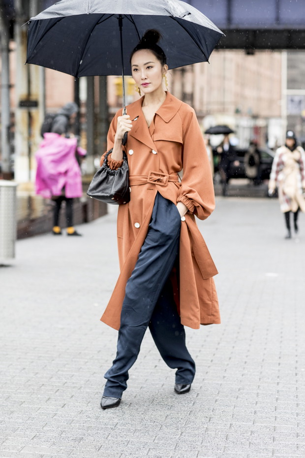 Moda uliczna na New York Fashion Week