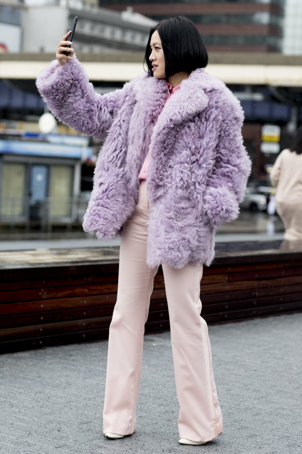 Moda uliczna na New York Fashion Week