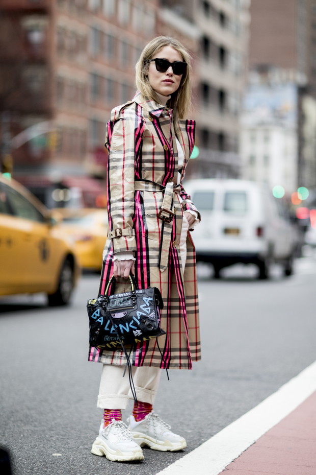 Moda uliczna na New York Fashion Week
