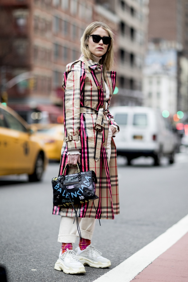 Moda uliczna na New York Fashion Week