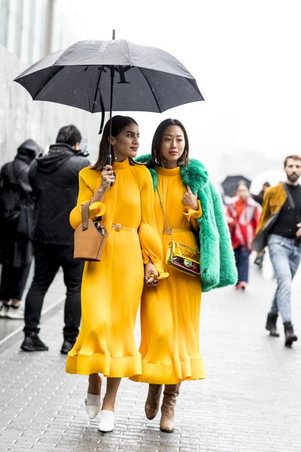 Moda uliczna na New York Fashion Week