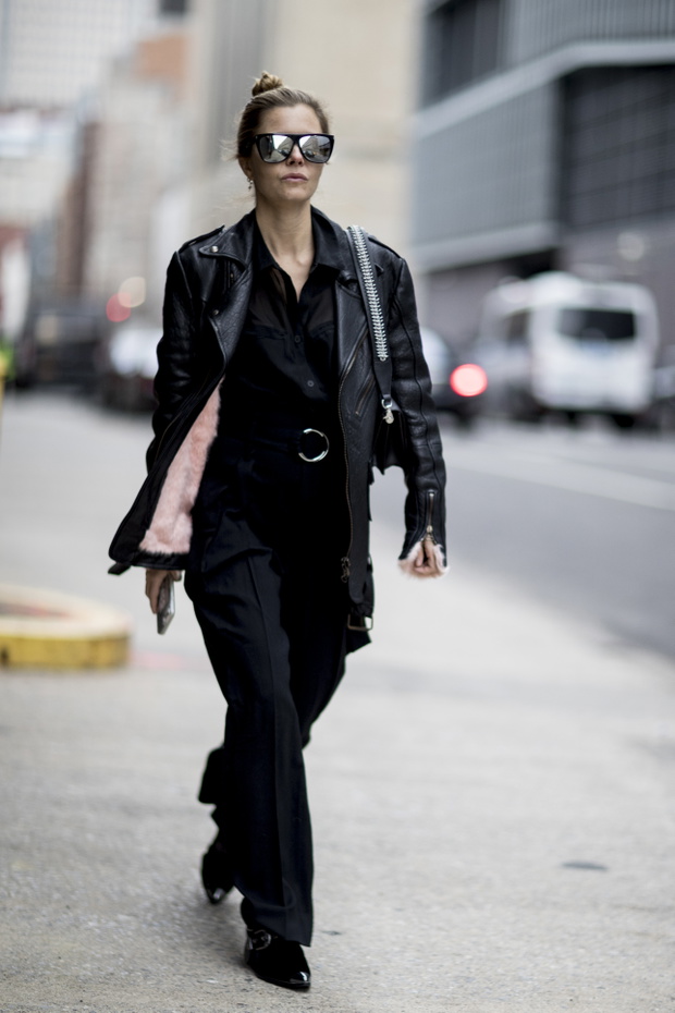 Moda uliczna na New York Fashion Week