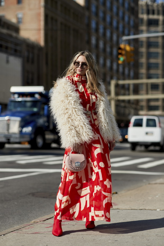 Moda uliczna na New York Fashion Week