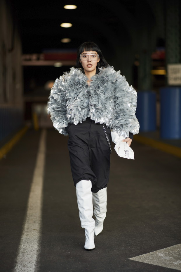 Moda uliczna na New York Fashion Week
