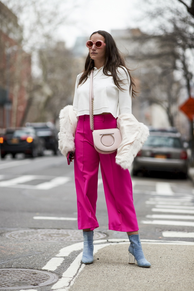 Moda uliczna na New York Fashion Week
