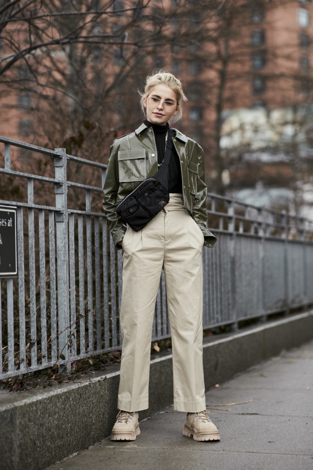 Moda uliczna na New York Fashion Week