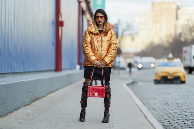 Moda uliczna na New York Fashion Week