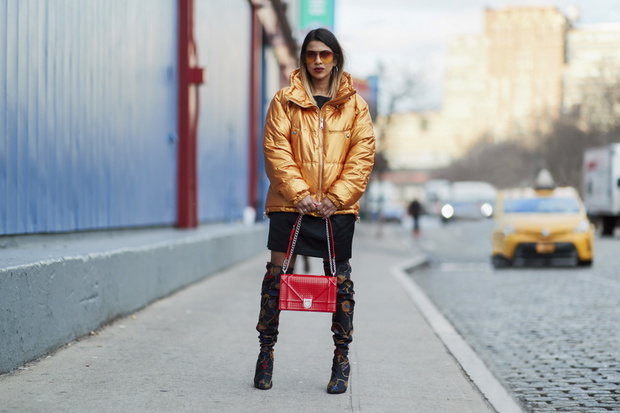 Moda uliczna na New York Fashion Week
