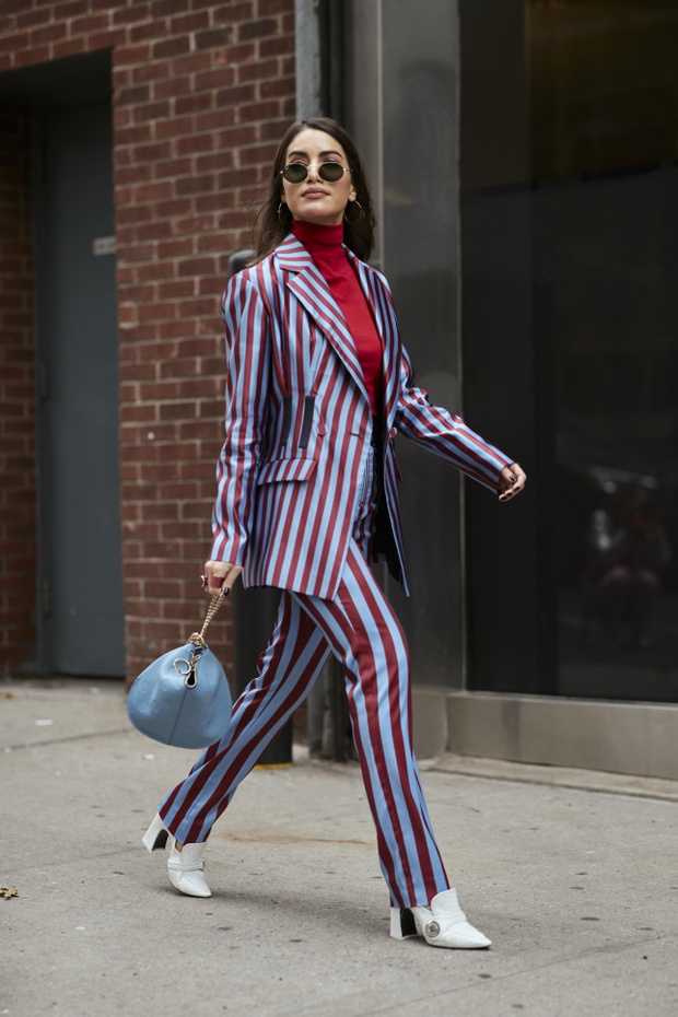 Moda uliczna na New York Fashion Week