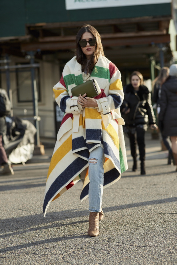 Moda uliczna na New York Fashion Week