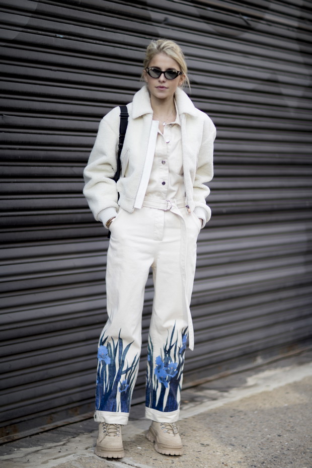 Moda uliczna na New York Fashion Week