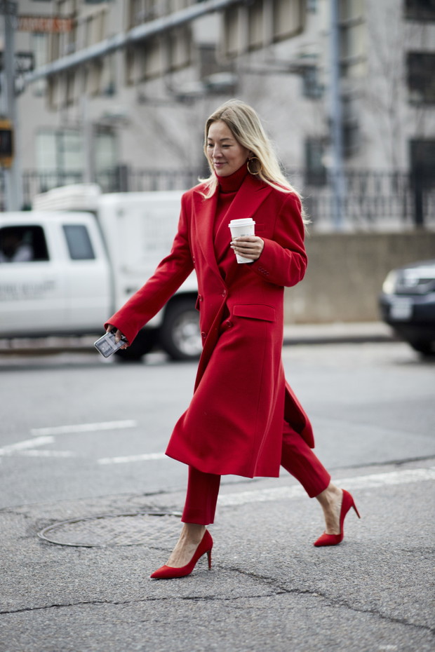 Moda uliczna na New York Fashion Week