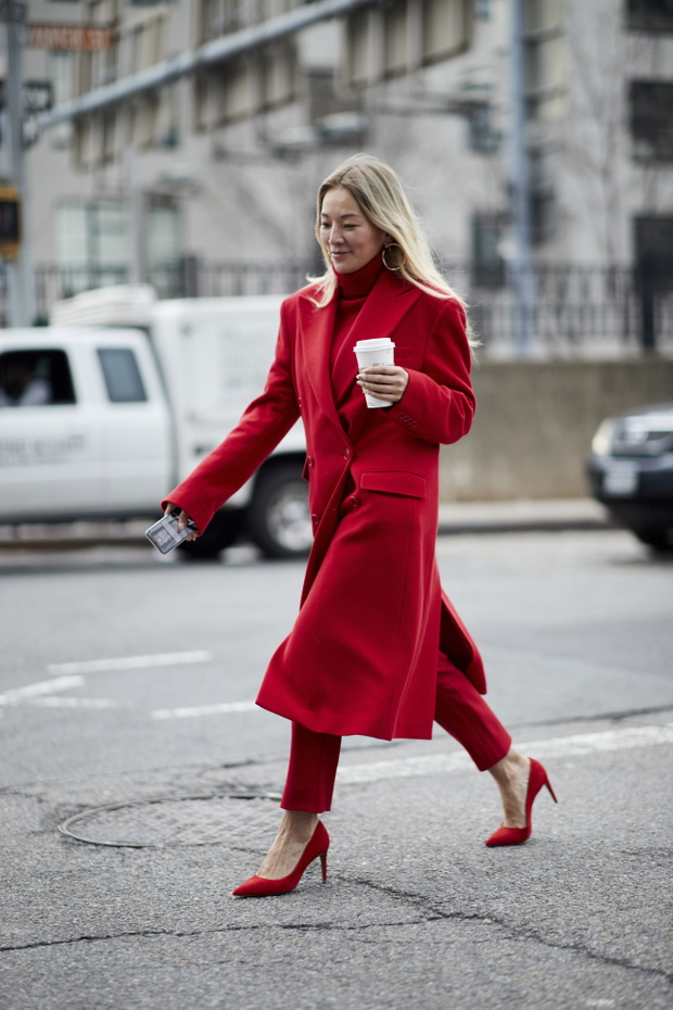 Moda uliczna na New York Fashion Week