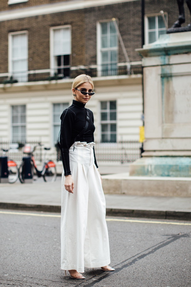 Najlepsze stylizacje mody ulicznej podczas London Fashion Week