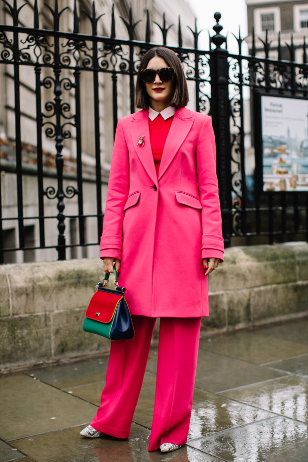 Najlepsze stylizacje mody ulicznej podczas London Fashion Week