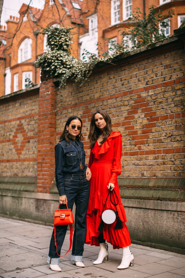 Najlepsze stylizacje mody ulicznej podczas London Fashion Week