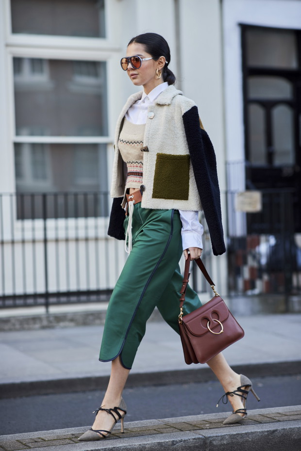 Najlepsze stylizacje mody ulicznej podczas London Fashion Week