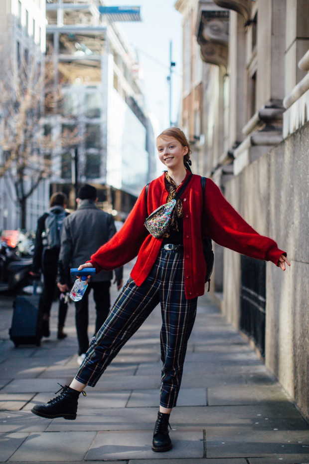 Najlepsze stylizacje mody ulicznej podczas London Fashion Week