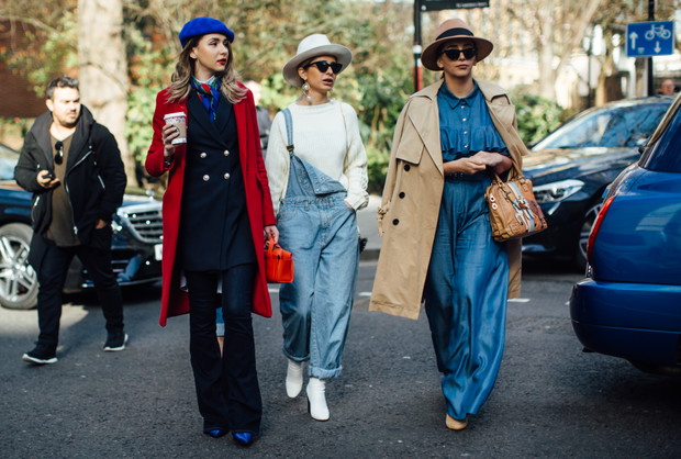 Najlepsze stylizacje mody ulicznej podczas London Fashion Week