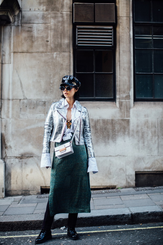 Najlepsze stylizacje mody ulicznej podczas London Fashion Week