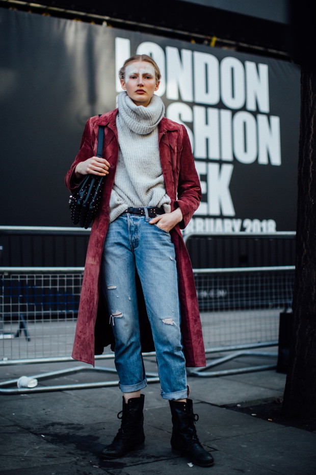 Najlepsze stylizacje mody ulicznej podczas London Fashion Week