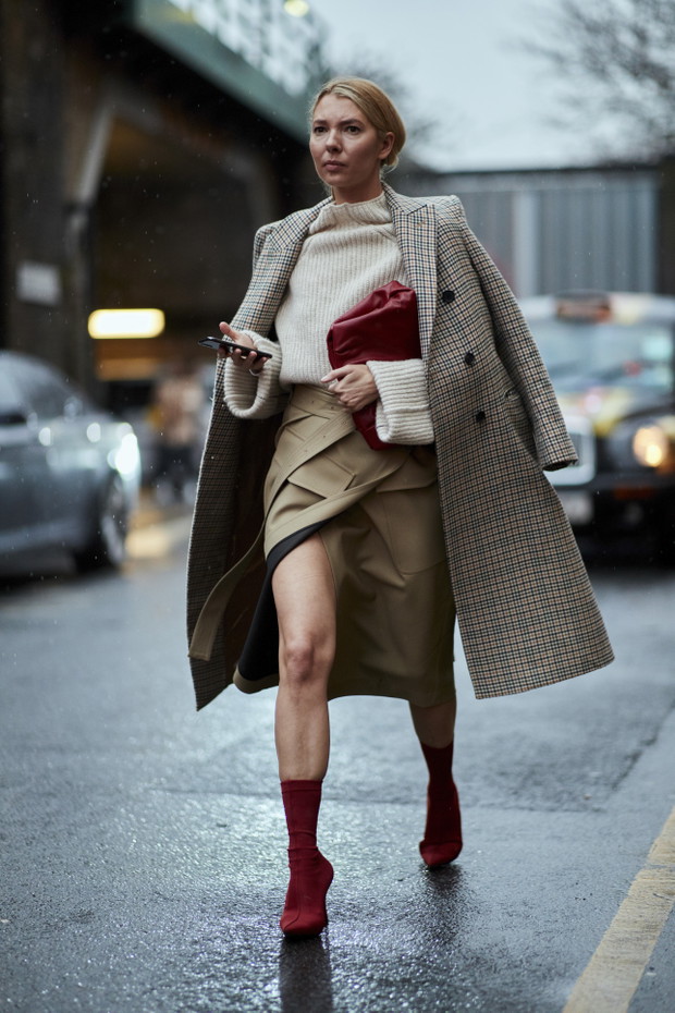 Najlepsze stylizacje mody ulicznej podczas London Fashion Week